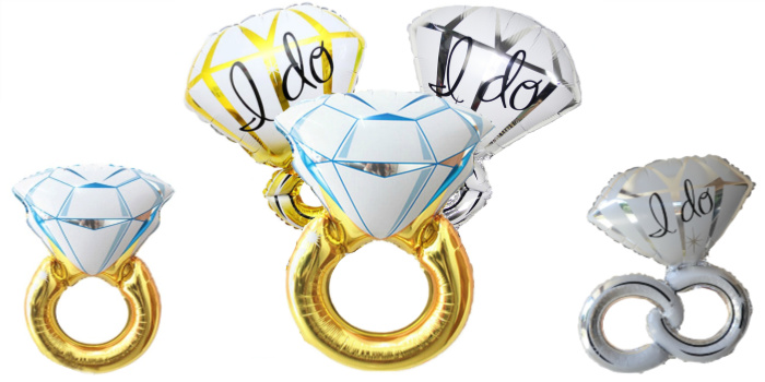 diamond ring balloons