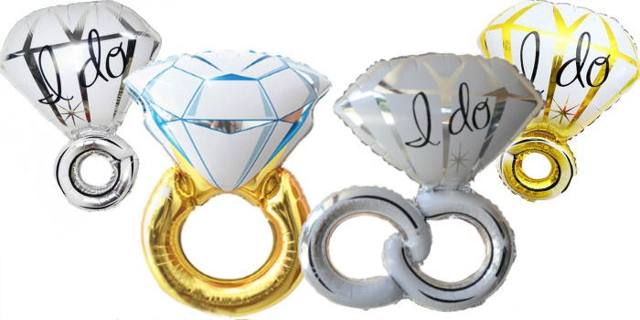engagement ring balloons